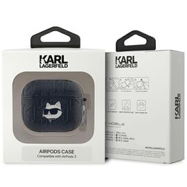Karl Lagerfeld Monogram Choupette Head case for AirPods 3 - black - Smartphone Accessories - Cables & Accessories - Techbox