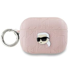 Karl Lagerfeld Monogram Karl Head case for AirPods Pro 2 - pink - Smartphone Accessories - Cables & Accessories - Techbox