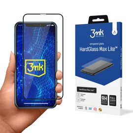 Tempered glass 3mk HardGlass Max Lite Black for Apple iPhone Xr | Techbox