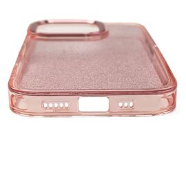Glitter Case for iPhone 16 Pro - pink with glitter - Apple Cases - Cases - Techbox