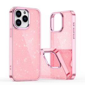 Glitter Case for iPhone 16 Pro - pink with glitter - Apple Cases - Cases - Techbox