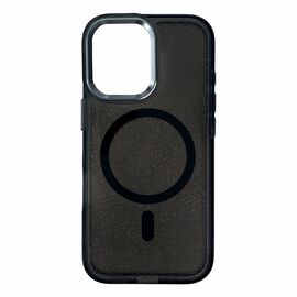 Glitter Case MagSafe for iPhone 16 - black with glitter - Apple Cases - Cases - Techbox