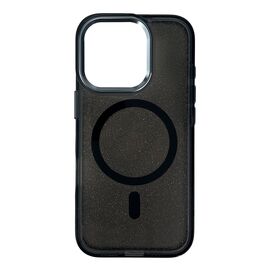 Glitter Case MagSafe for iPhone 16 Pro Max - black with glitter - Apple Cases - Cases - Techbox