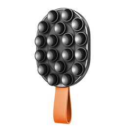 Joyroom JR-ZS393-S magnetic holder with suction cups for 4.7-7" phone - black and orange | Techbox