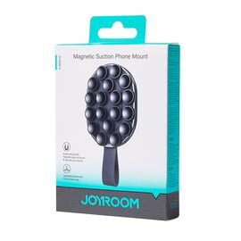 Joyroom JR-ZS393-S magnetic holder with suction cups for 4.7-7" phone - black and orange | Techbox