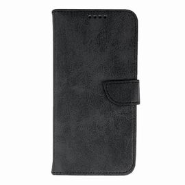 Leather Book Case for iPhone 16 - black - Apple Cases - Cases - Techbox