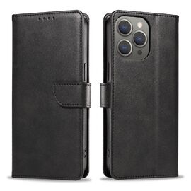 Leather Book Case for iPhone 16 Pro Max - black - Apple Cases - Cases - Techbox