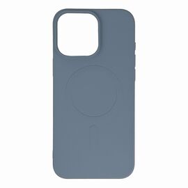 Liquid Silicone Case MagSafe for iPhone 16 Pro Max - light gray - Apple Cases - Cases - Techbox