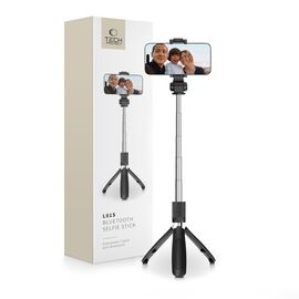 Tech-Protect L01S Bluetooth Selfie Stick with Tripod up to 70cm - Black - Cameras Accessories - Action Cameras - Techbox
