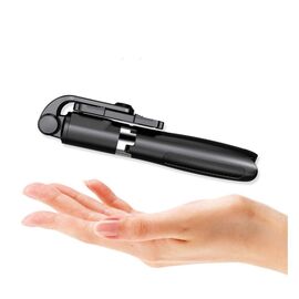 Tech-Protect L01S Bluetooth Selfie Stick with Tripod up to 70cm - Black - Cameras Accessories - Action Cameras - Techbox