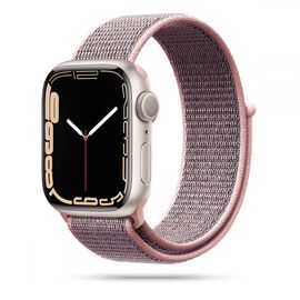Tech-Protect Nylon Strap for Apple Watch 4 / 5 / 6 / 7 / 8 / 9 / SE (38/40/41 mm) - Pink | Techbox