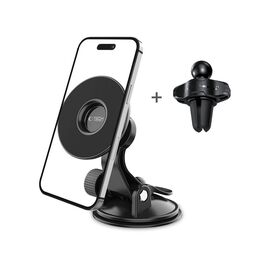 Tech-Protect N50 MagSafe Car Magnetic Phone Holder for Cockpit/Air Vent - Black - Smartphone Holders - Smartphones - Techbox