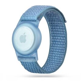 Tech-Protect Nylon Children's Apple AirTag Strap - Blue - Smartphone Accessories - Cables & Accessories - Techbox