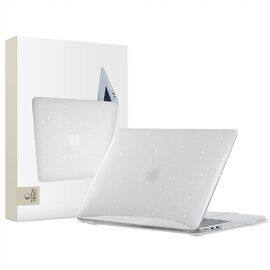 Tech-Protect SmartShell Case for MacBook Air 13" M2 / M3 / 2022-2024 - Clear-Glitter | Techbox