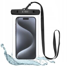 Tech-Protect UWC7 waterproof case universal for smartphones up to 6.9" - black | Techbox