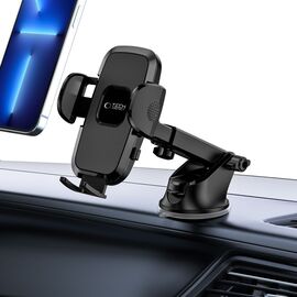 Tech-Protect V3 Car Phone Holder for Windshield/Cockpit - Black - Smartphone Holders - Smartphones - Techbox