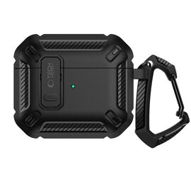 Tech-Protect X-Carbo Case for AirPods Pro 1 / 2 - Black - Smartphone Accessories - Cables & Accessories - Techbox