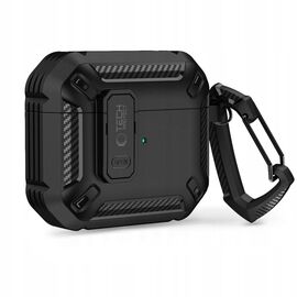 Tech-Protect X-Carbo Case for AirPods Pro 1 / 2 - Black - Smartphone Accessories - Cables & Accessories - Techbox