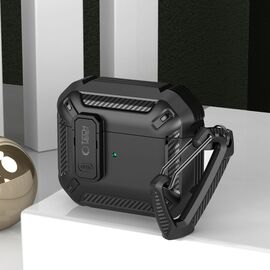 Tech-Protect X-Carbo Case for AirPods Pro 1 / 2 - Black - Smartphone Accessories - Cables & Accessories - Techbox