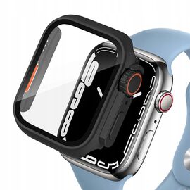 Tech-Protect Defense360 Case for Apple Watch 4 / 5 / 6 / SE (44mm) - Black-Orange | Techbox