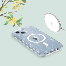 Tech-Protect FlexAir Hybrid MagSafe iPhone 13/14 Case - Clear Glitter | Techbox