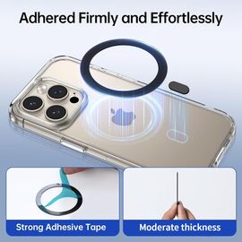 Tech-Protect MagMat MagSafe Magnetic Ring Universal - Black - Smartphone Accessories - Cables & Accessories - Techbox