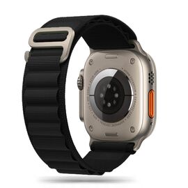 Tech-Protect Nylon Pro Strap for Apple Watch 4 / 5 / 6 / 7 / 8 / 9 / SE / Ultra 1 / 2 (42/44/45/49 mm) - Black - Accessories - Smartwatches & Accessories - Techbox