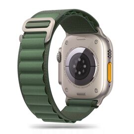 Tech-Protect Nylon Pro Strap for Apple Watch 4 / 5 / 6 / 7 / 8 / 9 / SE / Ultra 1 / 2 (42/44/45/49 mm) - Dark Green - Accessories - Smartwatches & Accessories - Techbox