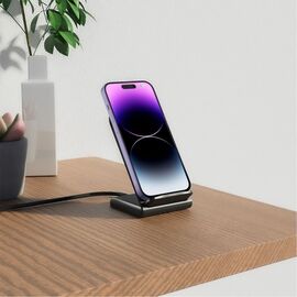 Tech-Protect QI15W-S2 inductive charger 15W in the form of a stand - black | Techbox