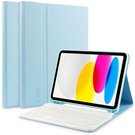 Tech-Protect SC Pen + Keyboard Case with Keyboard for iPad 10.9" 2022 - Light Blue | Techbox