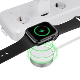 Tech-Protect UltraBoost Magnetic Inductive Charger with USB-C Connector for Apple Watch 1.2m - White | Techbox
