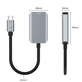 Tech-Protect UltraBoost USB-C (Male) / HDMI (Female) 4K 60Hz Adapter - Black | Techbox
