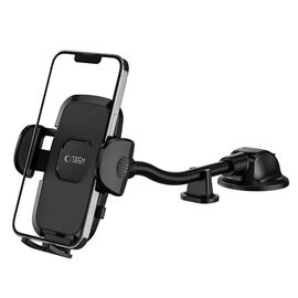 Tech-Protect V3 Long Arm Car Phone Holder for Windshield/Cockpit - Black - Smartphone Holders - Smartphones - Techbox