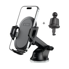 Tech-Protect V5 Car Phone Holder for Cockpit/Air Vent - Black - Smartphone Holders - Smartphones - Techbox