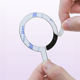 MagSafe Tech-Protect MetalRing Universal Magnetic - Black / Silver (2 pcs.) | Techbox