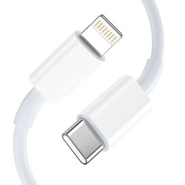 Tech-Protect C35W 2x USB-C PD 35W Wall Charger with USB-C / Lightning Cable - White - Travel Chargers - Smartphone Chargers - Techbox