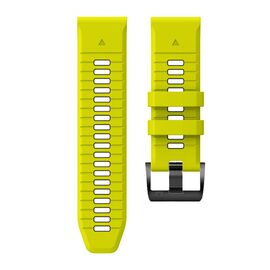 Tech-Protect IconBand Pro Strap for Garmin Fenix 3 / 5X / 3HR / 5X Plus / 6X / 6X Pro / 7X - Lime Black - Accessories - Smartwatches & Accessories - Techbox