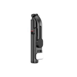 Tech-Protect L05S Bluetooth Selfie Stick with Tripod up to 105cm with LED Light - Black - Cameras Accessories - Action Cameras - Techbox