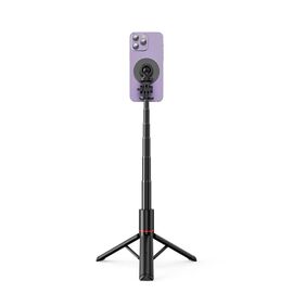 Tech-Protect L06S Bluetooth magnetic selfie stick with MagSafe, remote control, tripod up to 82cm and 360 head - black - Cameras Accessories - Action Cameras - Techbox