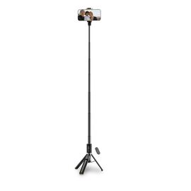 Tech-Protect L08S Bluetooth Selfie Stick with Remote Control, Tripod up to 141cm - Black - Cameras Accessories - Action Cameras - Techbox