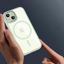 Tech-Protect MagMat MagSafe iPhone 15 Case - Clear Green | Techbox