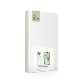 Tech-Protect MagMat MagSafe iPhone 15 Case - Clear Green | Techbox