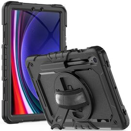 Tech-Protect Solid360 Case for Samsung Galaxy Tab S9 FE 10.9" X510 / X516B - Black | Techbox