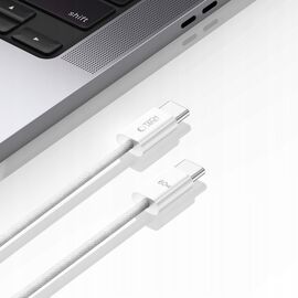 Tech-Protect UltraBoost Classic USB-C / USB-C PD cable 60W 3A 1m - white - Cables & Adapters - Cables & Accessories - Techbox