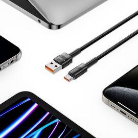 Tech-Protect UltraBoost Evo USB-C / USB-C cable 100W 5A 0.5m - black - Cables & Adapters - Cables & Accessories - Techbox