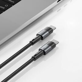 Tech-Protect UltraBoost USB-C / USB-C PD Cable 100W 5A 0.25m - Gray - Cables & Adapters - Cables & Accessories - Techbox