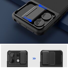 Tech-Protect Velar Cam+ Case for Xiaomi Redmi Note 13 Pro 5G / Poco X6 5G - Black - Xiaomi Cases - Cases - Techbox
