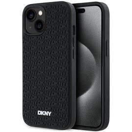 DKNY 3D Rubber Repeat Pattern case for iPhone 15/14/13 - black - Uncategorized Cases (2) - Cases - Techbox