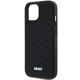 DKNY 3D Rubber Repeat Pattern case for iPhone 15/14/13 - black - Uncategorized Cases (2) - Cases - Techbox