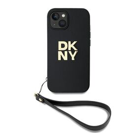 DKNY Wrist Strap Stock Logo case for iPhone 14 / 15 / 13 - black - Uncategorized Cases (2) - Cases - Techbox